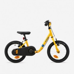 Bici Bambino  BTWIN Discover 500 14'' 3-5 anni Gialla