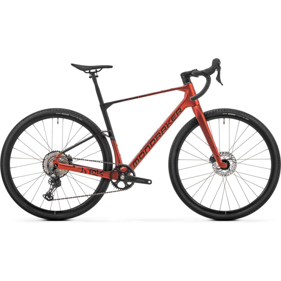 Bici Gravel MONDRAKER Arid Carbon Rosso 2025