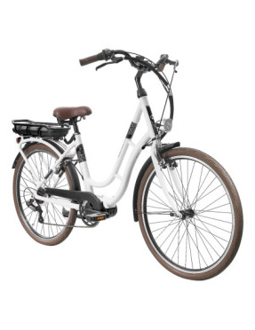 Vélo de Ville Electrique NAKAMURA E-City 110 Blanc