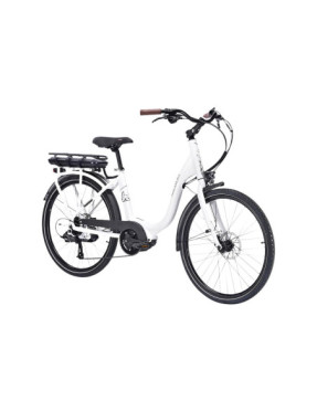 Vélo de Ville Electrique NAKAMURA E-City 170 Blanc