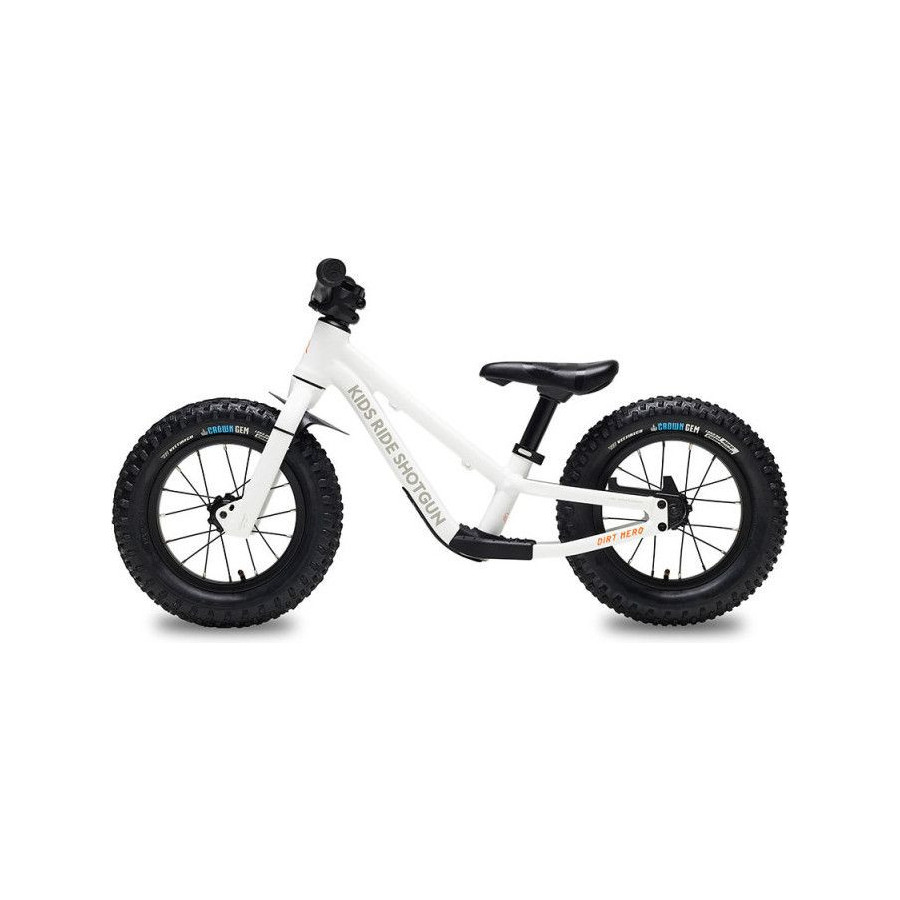 Balance Bike SHOTGUN Dirt Hero 12'' Bianco