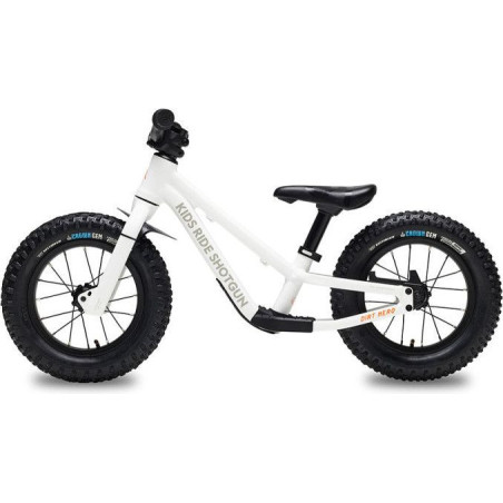 Balance Bike SHOTGUN Dirt Hero 12'' Bianco