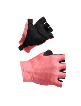 Guanti Ciclismo donna EKOI Perf Corallo