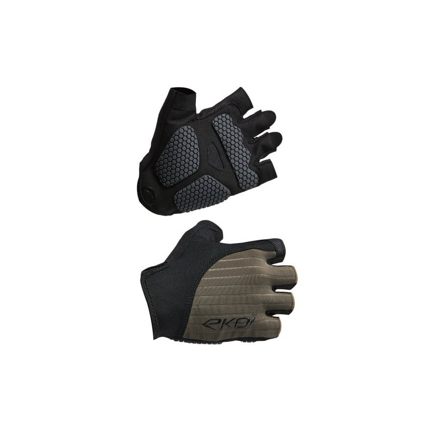 Guanti Ciclismo EKOI Perf Grip Kaki