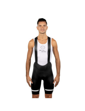 Pantaloncino EKOI Racing Bikingman Riflettente Nero