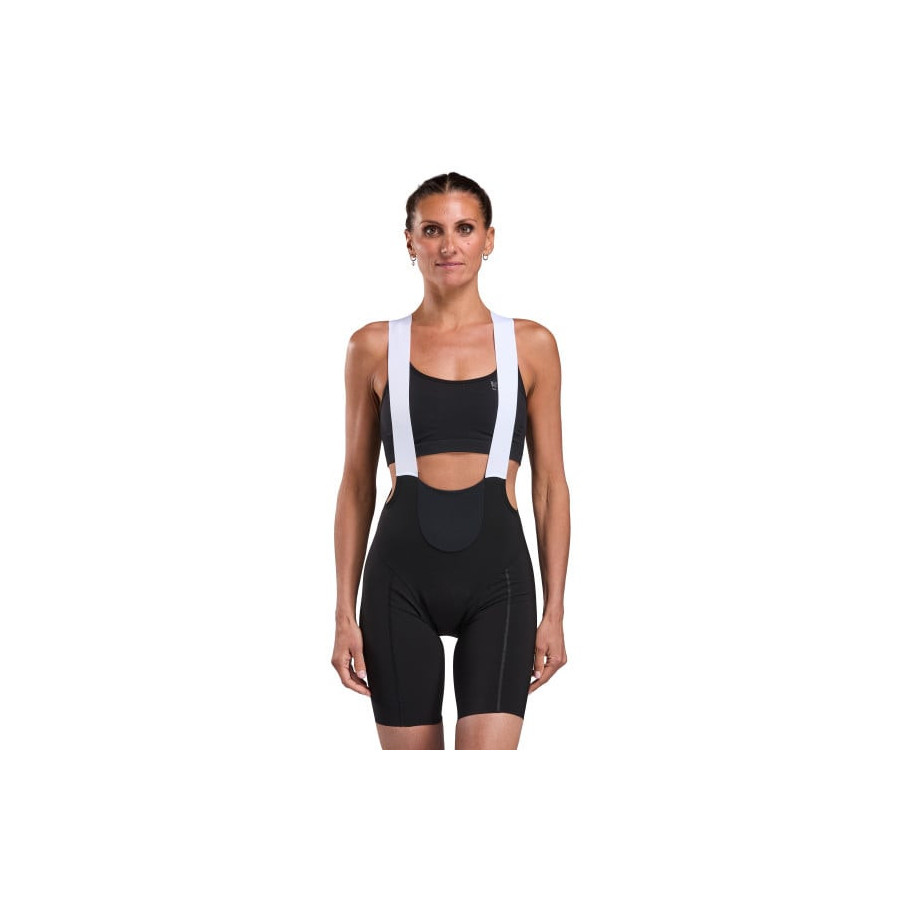 Pantaloncino donna anti-abrasione EKOI Racing Cordura Evo Nero