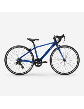 Bici da Corsa bambino VAN RYSEL Road 100 26'' 9-12 anni Azzurra