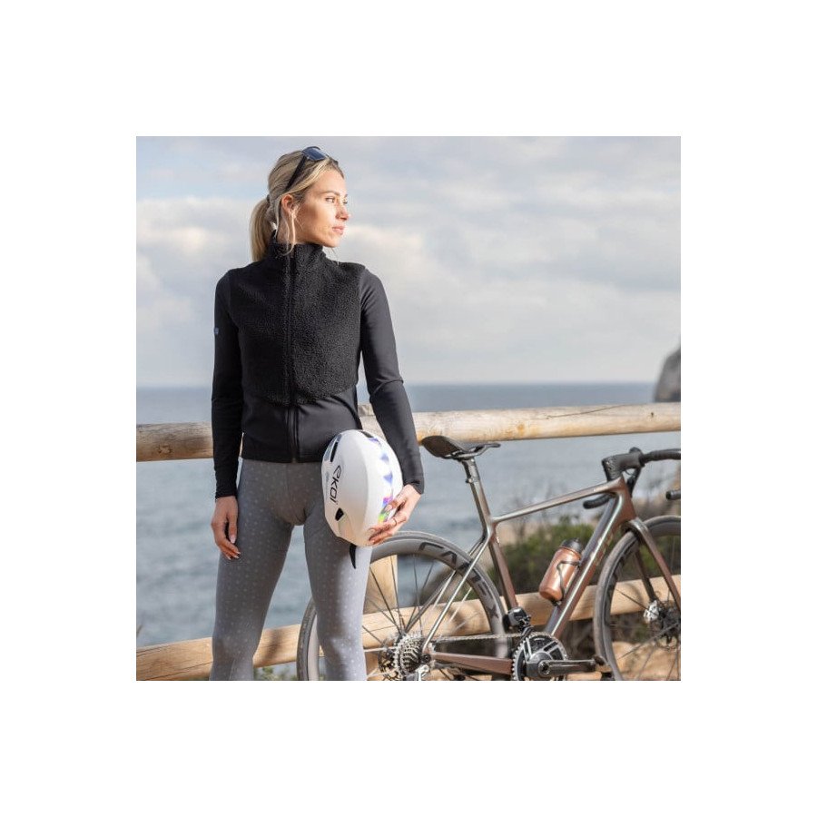 Giacca termica donna EKOI Racing x Marion Rousse Nera