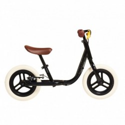 Bici senza pedali B'TWIN RUN RIDE 500 10'' Nero/Beige
