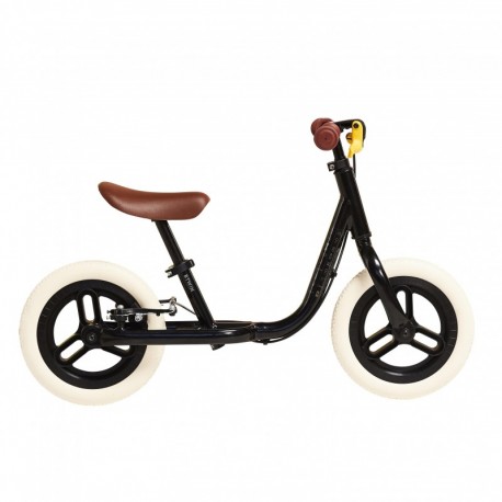 Bici senza pedali B'TWIN RUN RIDE 500 10'' Nero/Beige