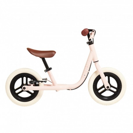Bici senza pedali B'TWIN RUN RIDE 500 10'' Rosa/Beige